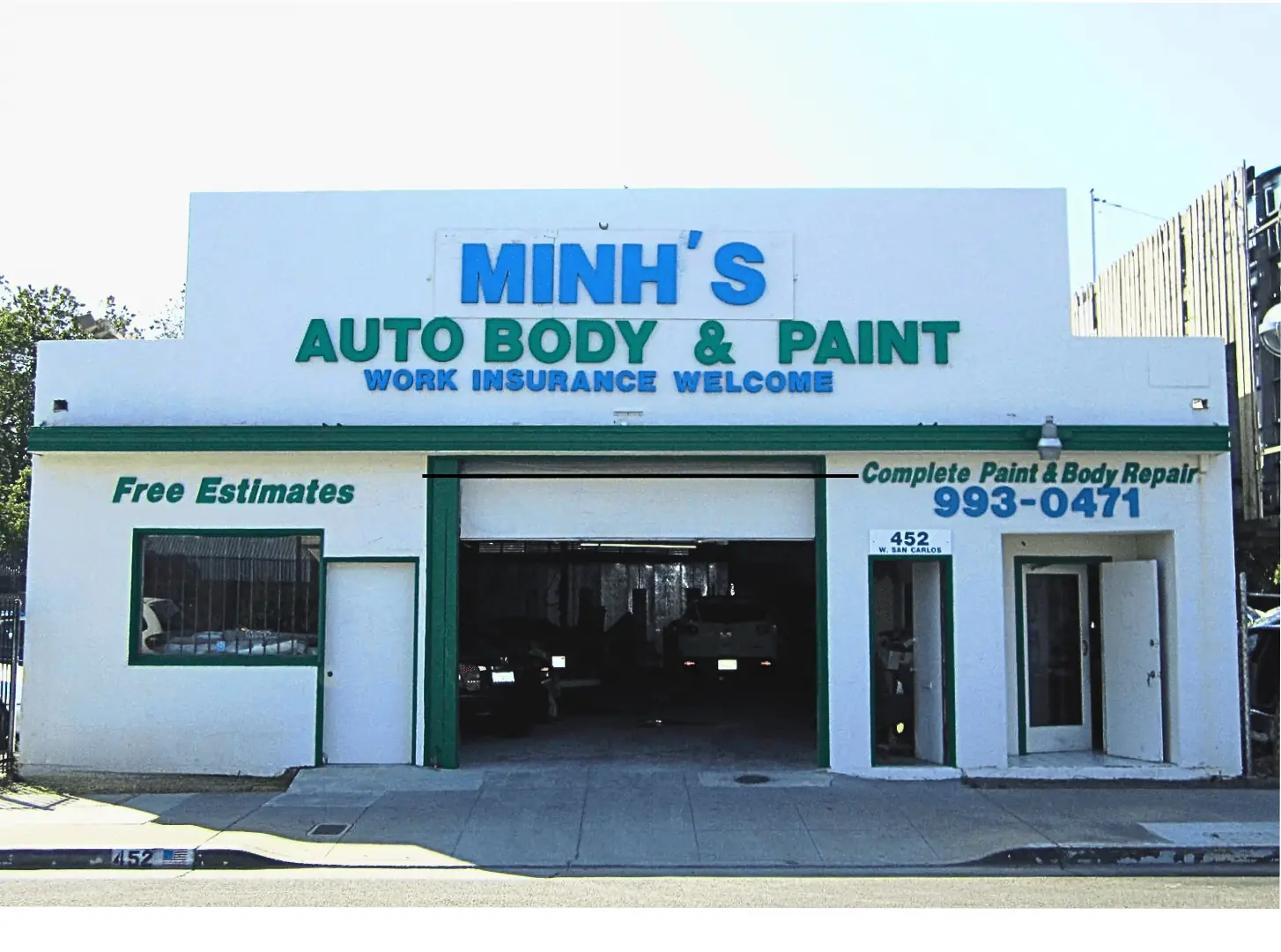 MINH'S AUTO BODY & PAINT SAN JOSE # 1 AUTO REPAIR & PAINT SERVICES